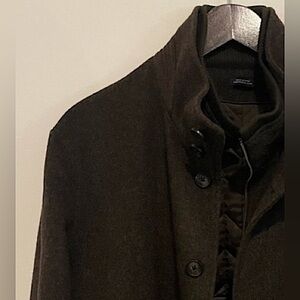 JWN Wool Car Coat // Espresso // XL